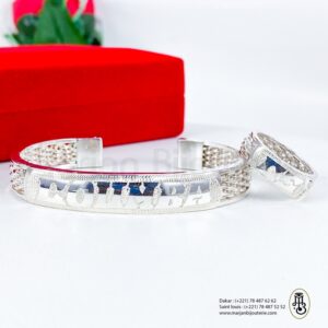 bracelet / bague en argent
