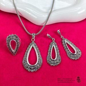 Ensemble Marcassite en Argent
