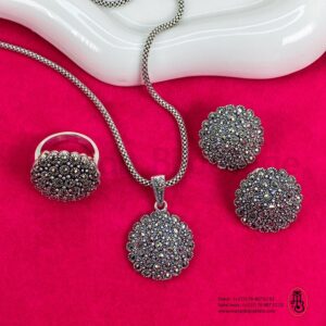Ensemble Marcassite en Argent