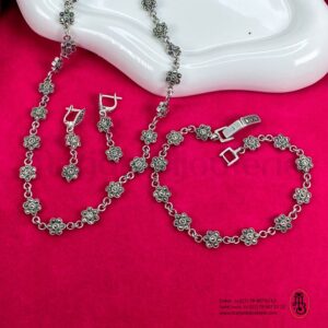 Ensemble Marcassite en Argent
