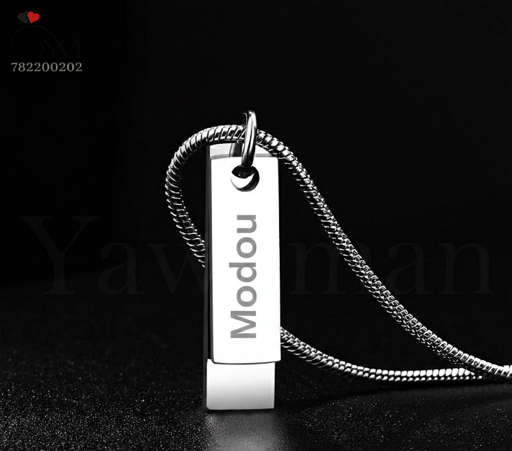 chaine en argent -Acier Inoxydable