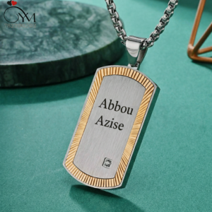 Chaine argent -Acier Inoxydable