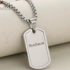 Chaine en or-argent-plaque -Acier Inoxydable