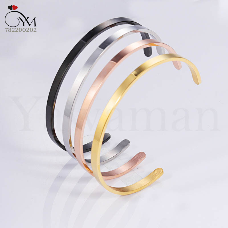 Bracelet en argent -Acier Inoxydable
