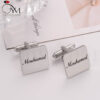 Boutons manchette -Acier -Inoxydable