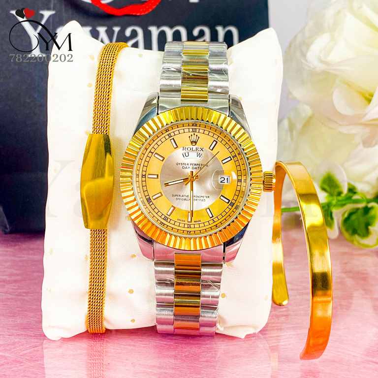 Coffret Luxe : Montre & Bracelets